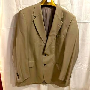 Tan 100% wool tropic weight blazer (48 reg) (#2)